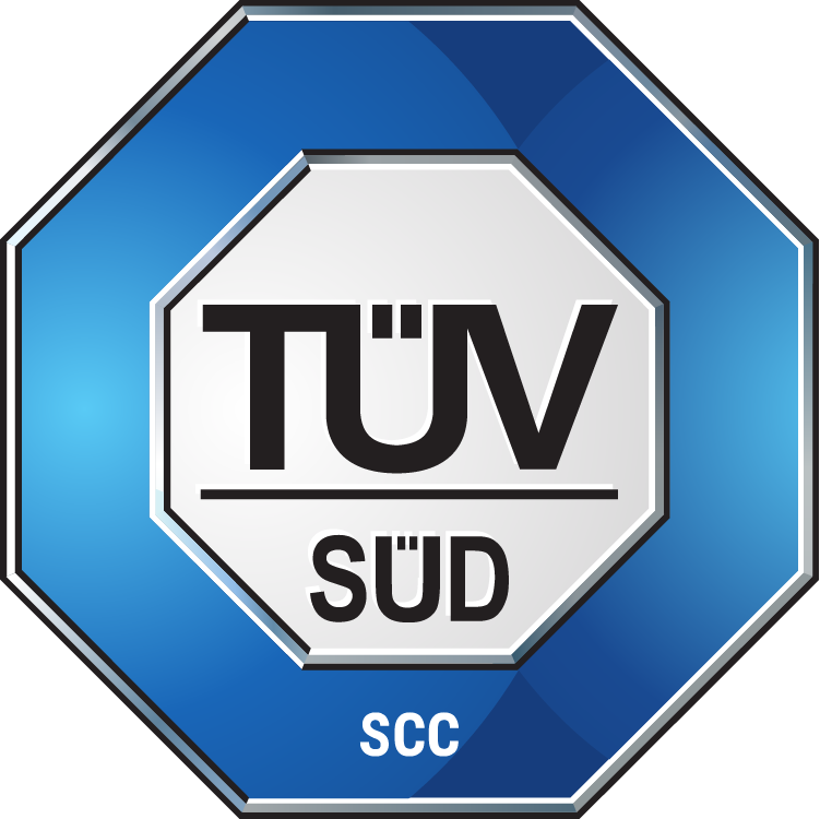 TÜV SÜD — SCC zertifiziert